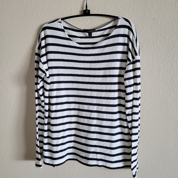 J. Crew Striped Lightweight Sweater Size XXS - Picture 5 of 8